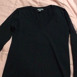 Gap merino wool v neck sweater xs